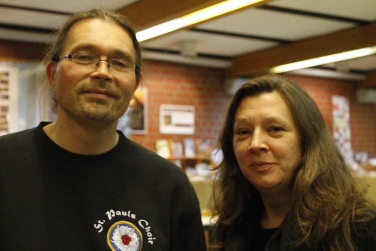 Blaue Stille vor zwei Konzerten