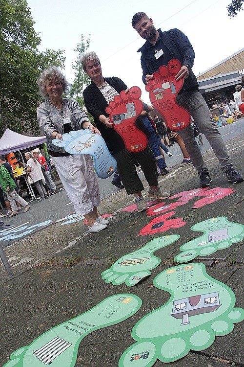 Viele machten mit beim Selbsttest