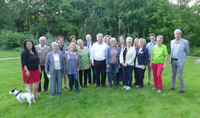 Für die Begleitung von Sterbenden gesegnet