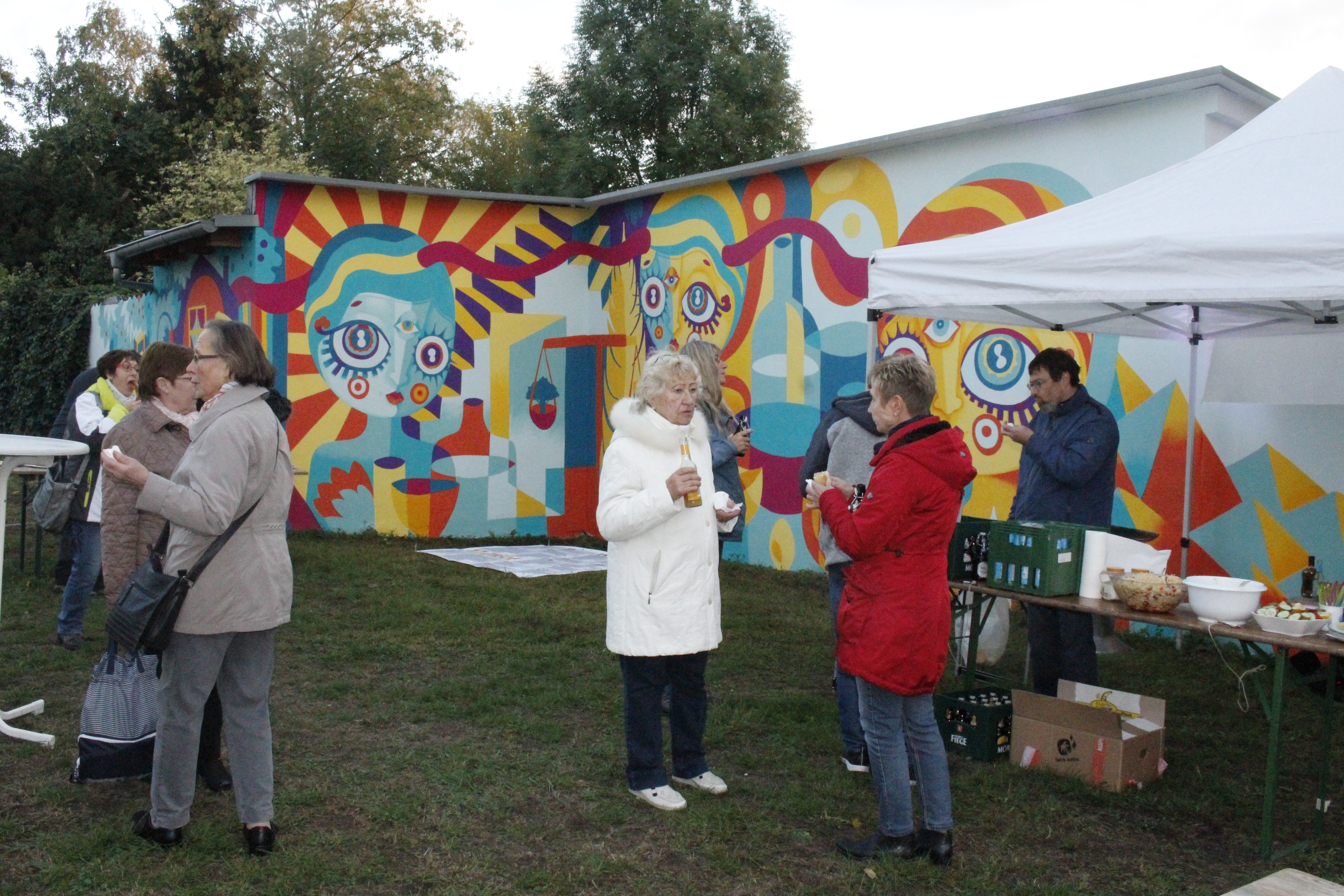 Erweiterung der Weltbaustelle in Herne-Holsterhausen gefeiert