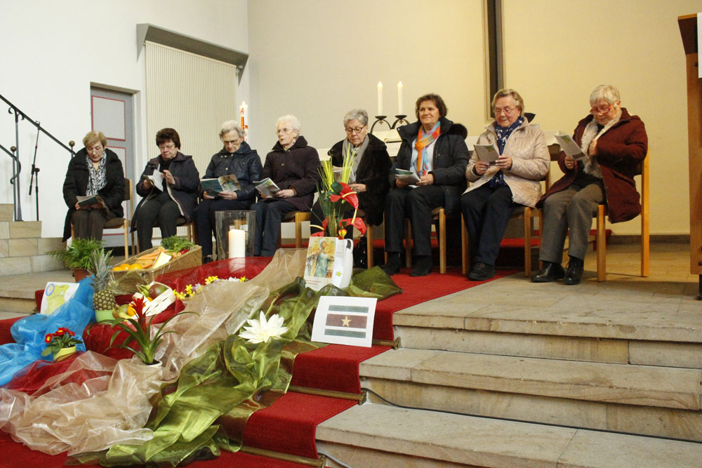 Trotz Grippe: zahlreiche Teilnehmerinnen am Weltgebetstag