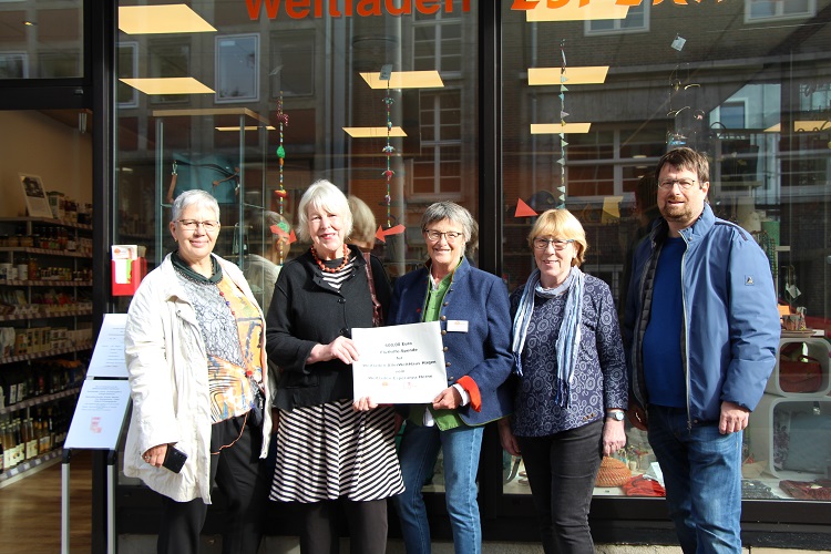 Weltladen sammelt für Weltladen