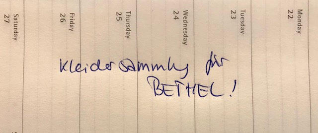 Kirchengemeinde Wanne-Eickel sammelt für Bethel
